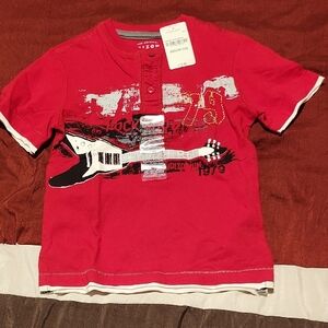 NWT  Red Kids Graphic T-Shirt